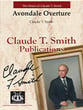 Avondale Overture Concert Band sheet music cover